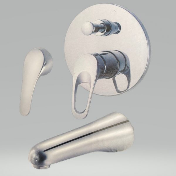 (XCESS) Plutus Diverter Mixer Concealed Boxed (With Both Solid & Loop Handle)